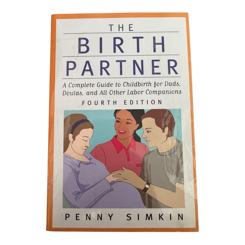 The Birth Partner 4th‎ Edition by Penny Simkin – Childbirth Guide – Sealed